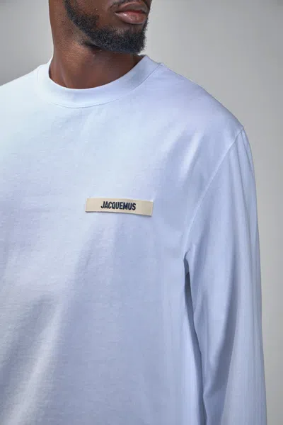 Jacquemus Le Longsleeve Tshirt Gros Grain In White