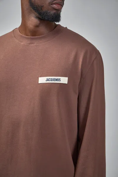 Jacquemus Le Longsleeve Tshirt Gros Grain