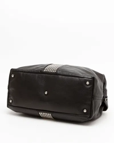 Saint Laurent Studded Easy Y Boston Bag