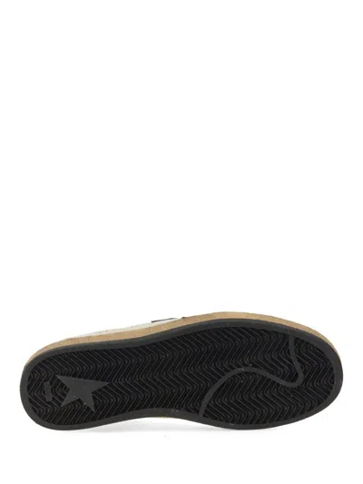 Golden Goose Ballstar Nappa Upper Leather Star And Heel Crack Toe And Spur In White