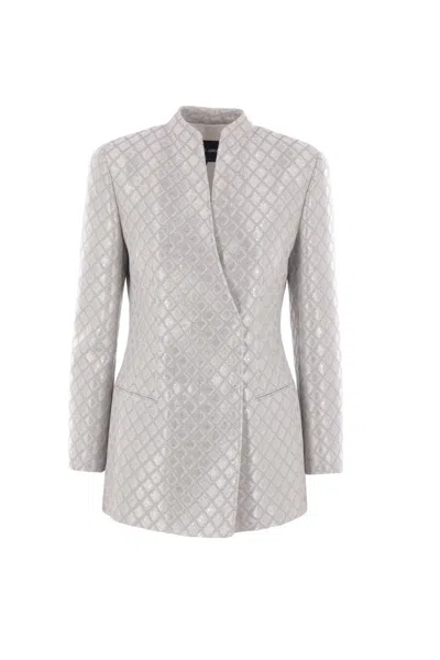 Giorgio Armani Sequin-embellished Blazer