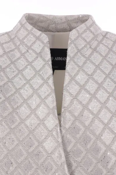 Giorgio Armani Sequin-embellished Blazer