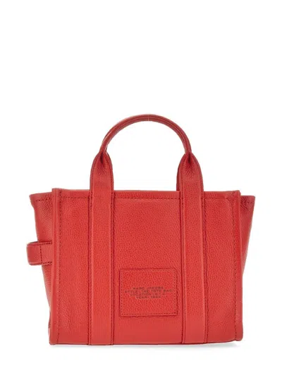 Marc Jacobs 'the Tote Bag Medium' Red Bag With Logo In Red