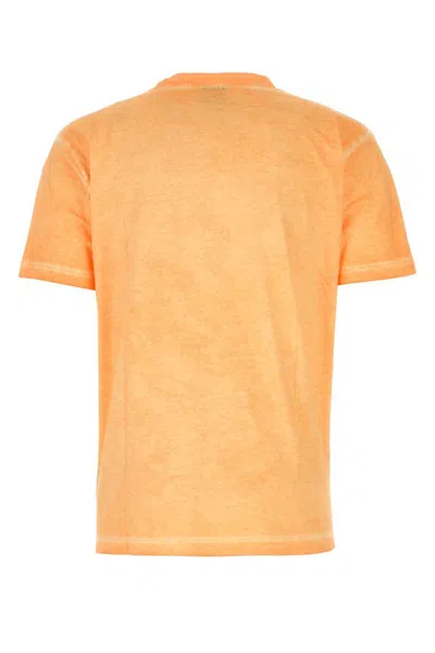 Marcelo Burlon County Of Milan Marcelo Burlon Sunset Cross T Shirt In Orange