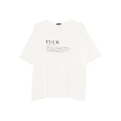 R13 Neutral T Shirts In White