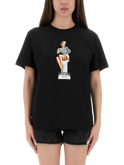 Moschino Jeans T-shirt With Print