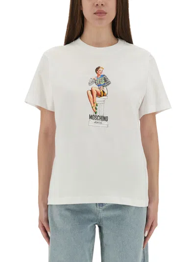 Moschino Jeans T-shirt With Print