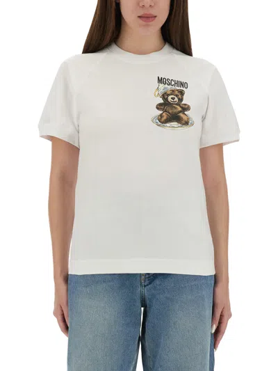 Moschino T-shirt With "teddy" Print