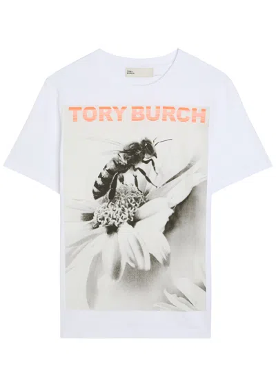 Tory Burch Printed Cotton T-shirt