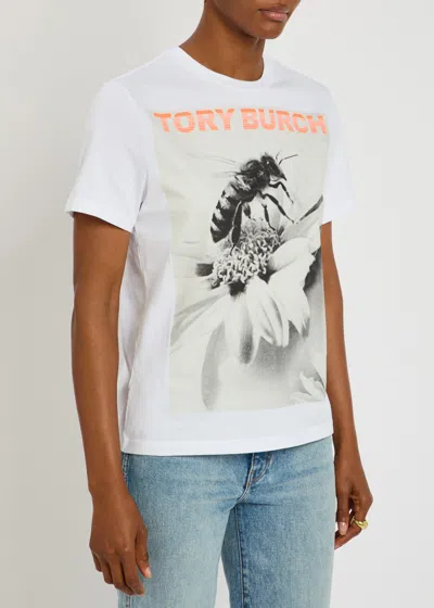 Tory Burch Printed Cotton T-shirt