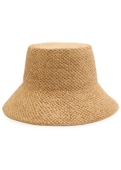 Lack Of Color Reef Raffia Bucket Hat
