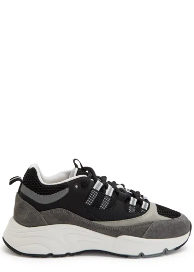 Cleens Aero Runner Panelled Mesh Sneakers In Multi
