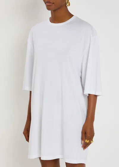 Totême Toteme Lyocell-blend Mini T-shirt Dress