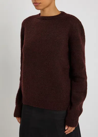 Maison Margiela Brushed Wool-blend Jumper