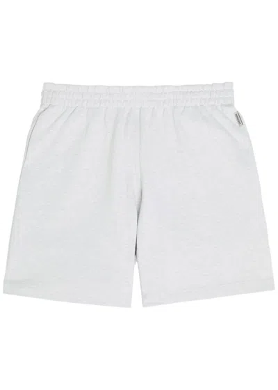 Represent Initial Cotton Shorts In White