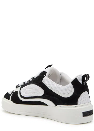 Cleens Essential Skate Evo Panelled Mesh Sneakers In White