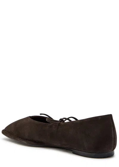 Alohas Swat Suede Ballet Flats
