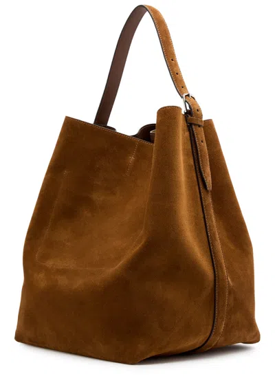 Totême Toteme Belted Suede Tote