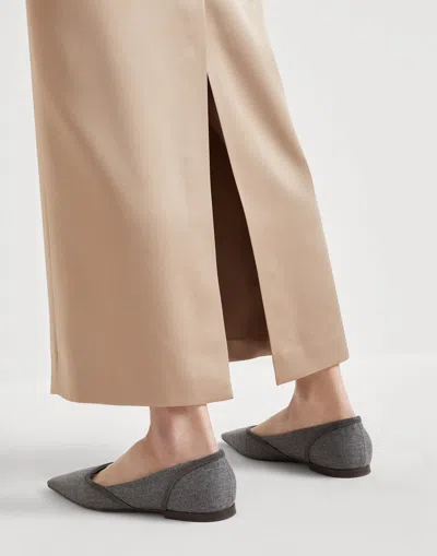 Brunello Cucinelli High Waist Skirt