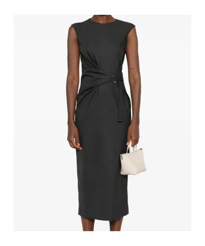 Brunello Cucinelli Sleeveless Midi Dress