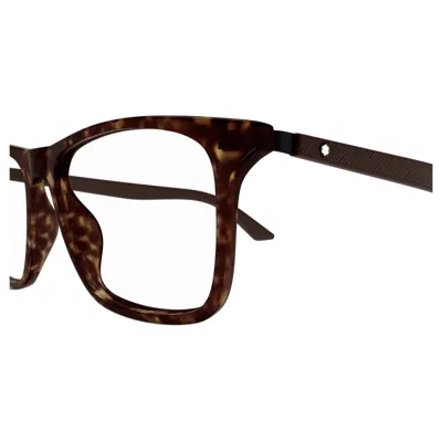 Montblanc Eyewear Square Frame Glasses