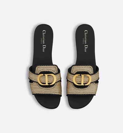 Dior 30 Montaigne Slide In Brown