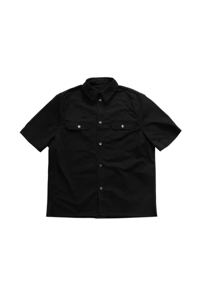 Willy Chavarria Cotton Shirt In Black
