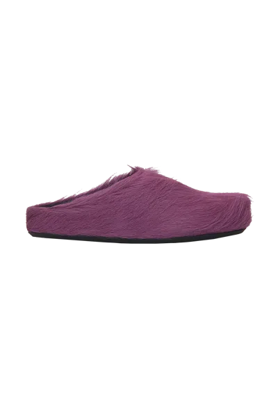 Marni Fussbett Sabot Prune Violet