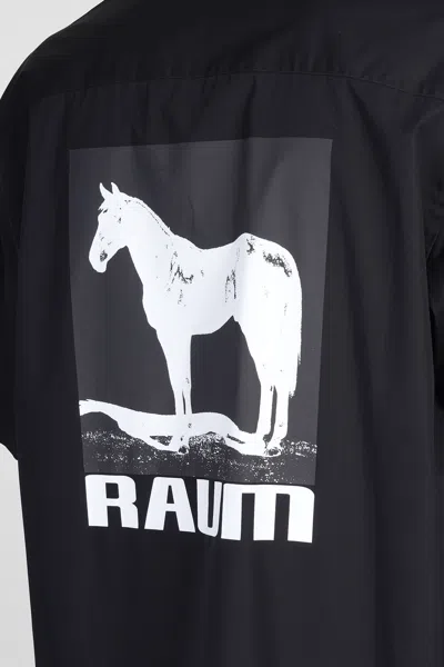 Oamc Shirt In Black Cotton In Black