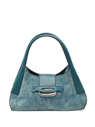 Pre-owned Tod's Vintage 2024 Suede Shoulder