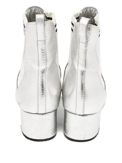 Pre-owned Fendi 2024 50mm Metallic Boots