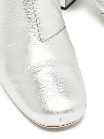 Pre-owned Fendi 2024 50mm Metallic Boots