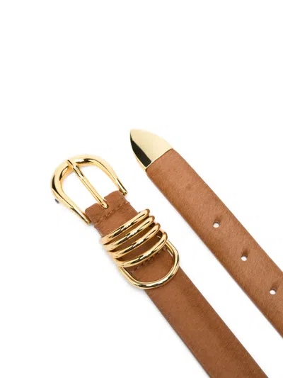 Dehanche Hollyhock Belt In Brown