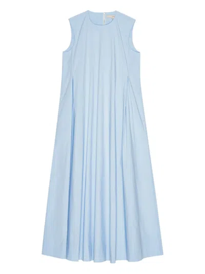Remain Birger Christensen Sleeveless Maxi Dress In Blue