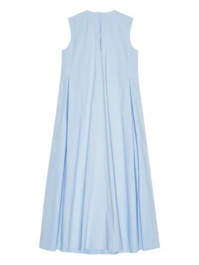 Remain Birger Christensen Sleeveless Maxi Dress In Blue