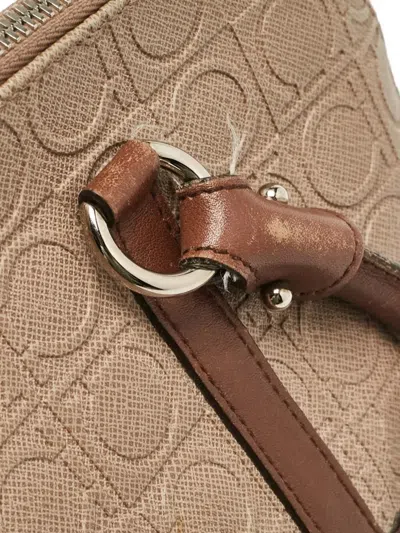 Pre-owned Ferragamo Gancini-embossed Satchel Bag