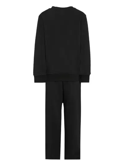 John Richmond Junior Logo-embroidered Tracksuit Set In Black