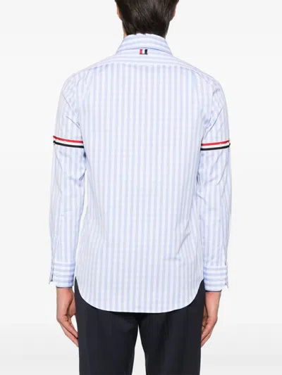Thom Browne Gingham-check Poplin Shirt In Multi