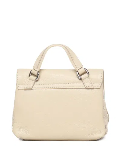 Zanellato Postina Studded Leather Shoulder Bag
