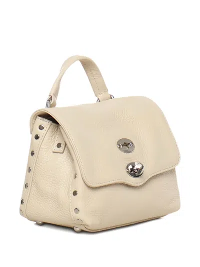 Zanellato Postina Studded Leather Shoulder Bag