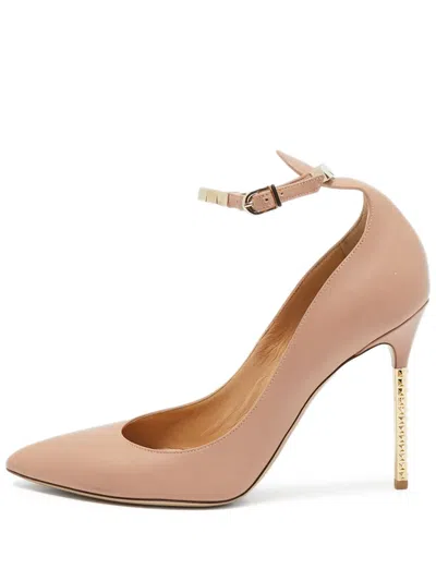 Pre-owned Valentino Garavani Pointed-toe Leather Pumps