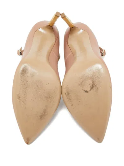 Pre-owned Valentino Garavani Pointed-toe Leather Pumps