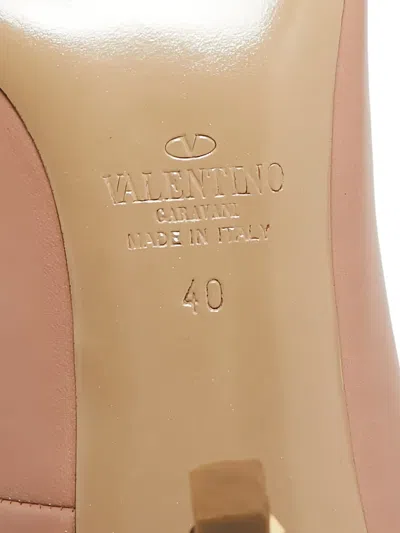 Pre-owned Valentino Garavani Pointed-toe Leather Pumps
