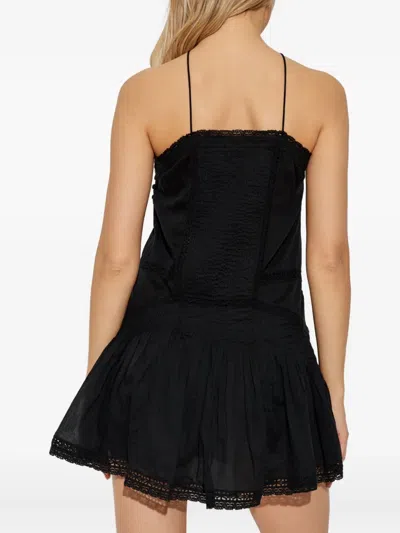 Isabel Marant Étoile Geraldin Lace-trimmed Cotton Minidress