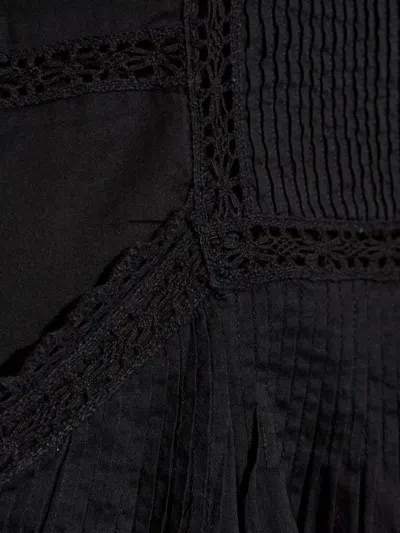 Isabel Marant Étoile Geraldin Lace-trimmed Cotton Minidress