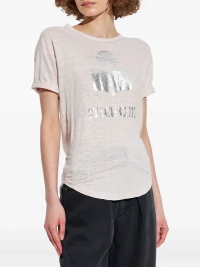 Isabel Marant Étoile Short-sleeved T-shirt In Neutral