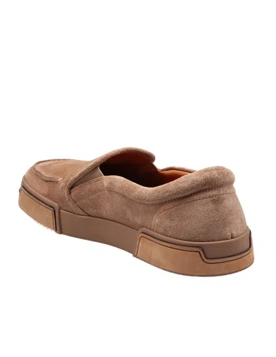 Dolce & Gabbana Derby In Calfskin Crust Color Hazelnut In Brown