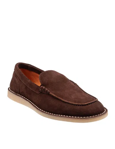 Dolce & Gabbana Suede Loafers In Brown