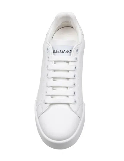 Dolce & Gabbana Portofino Light Low-top Sneakers In White