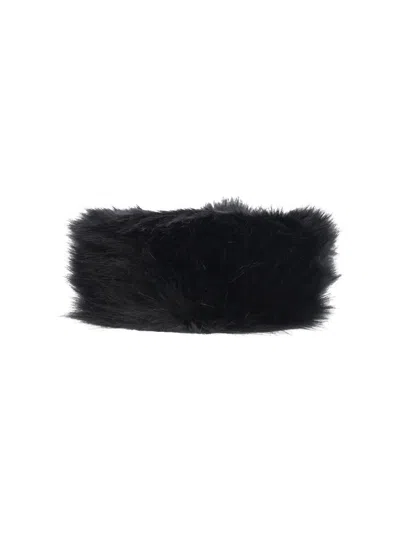 Ruslan Baginskiy 'pillbox' Fur Hat In Black